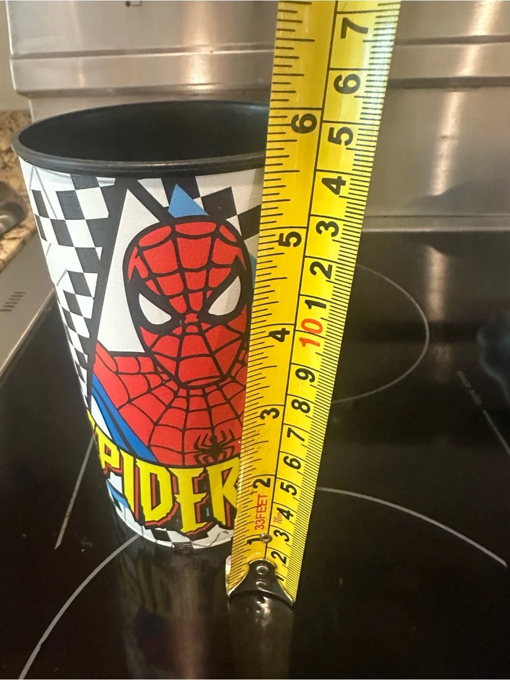 Spider-Man 1994 Animated Series 90s Plastic Drinking Cup Marvel Churchill